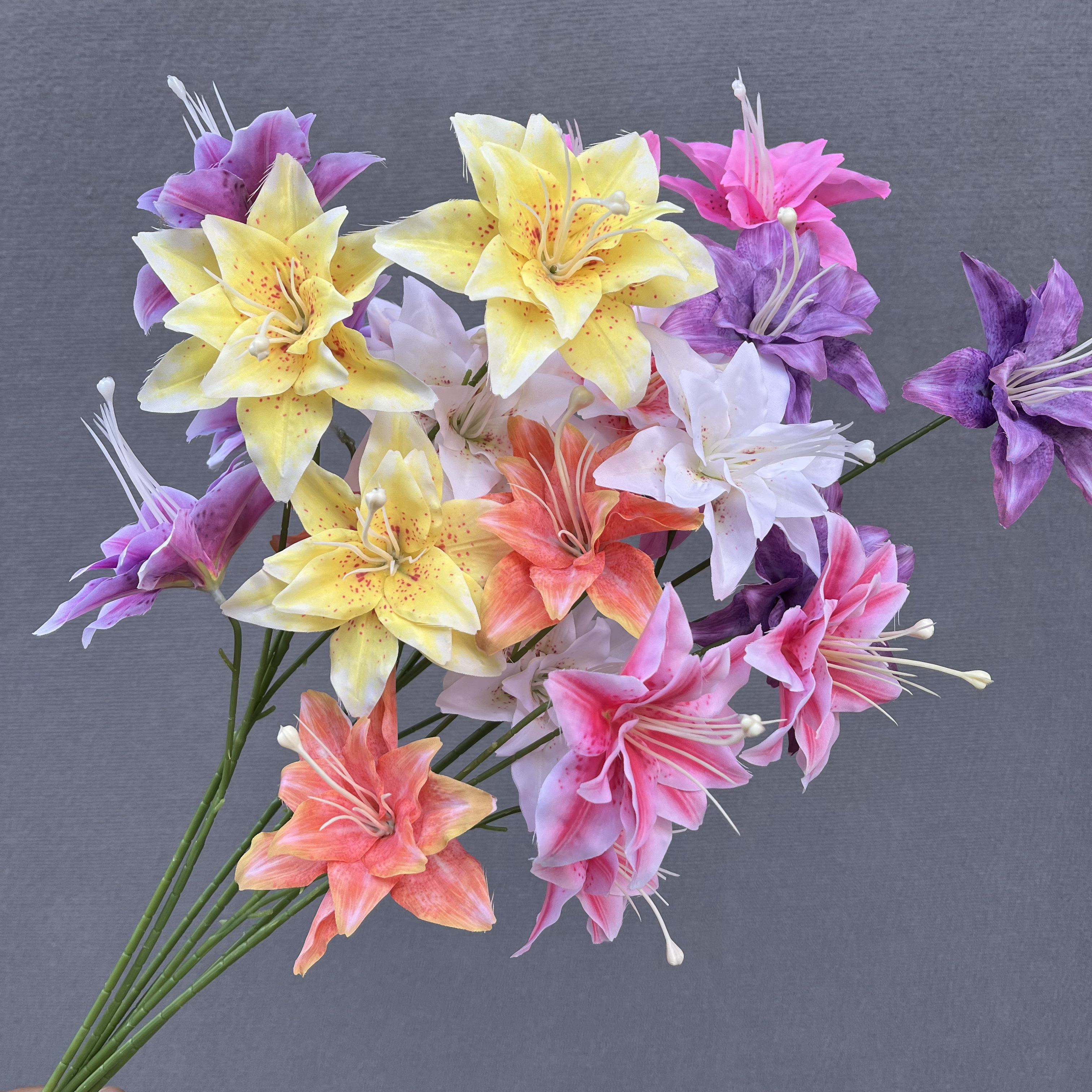 3-Head double lily